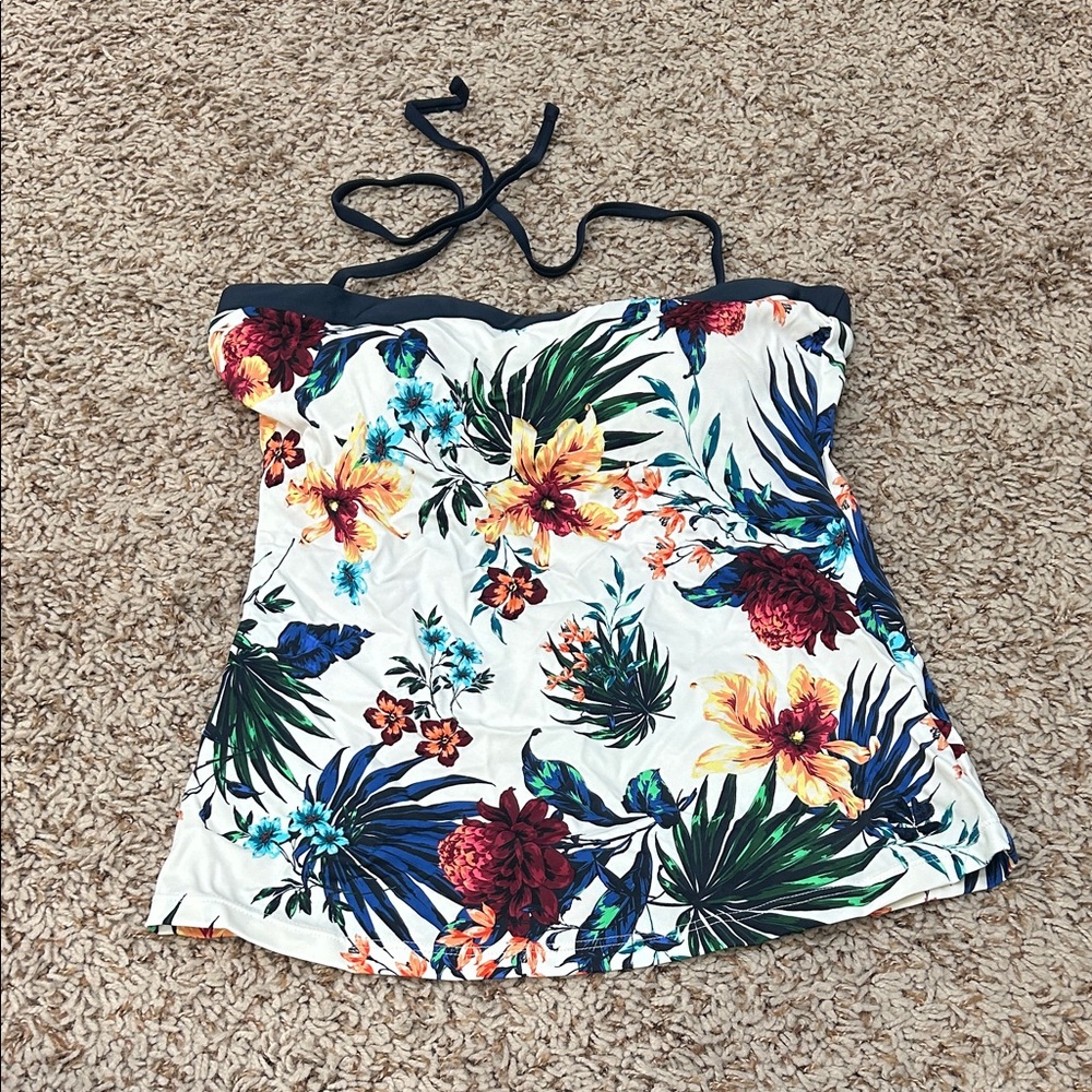 Hapari Multicolor Floral Swimwear (L, 12/14)